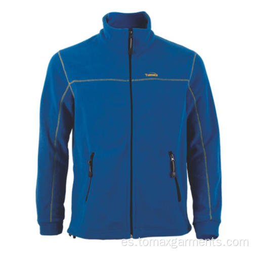 Chaqueta polar azul marino